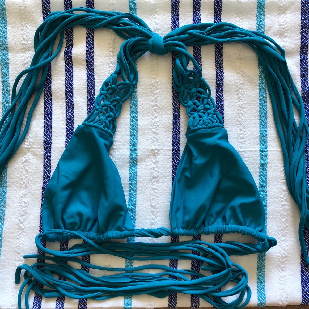 MIKOH Bikini Top - Teal